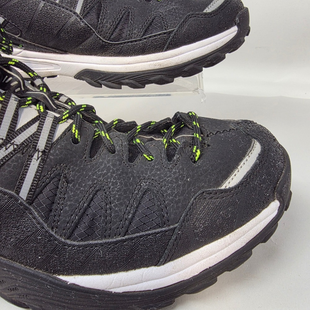 Fila All Terrain Trail Running Shoes Mens 9 Black Lime Green 1JM01275-016 Exc - Picture 7 of 16